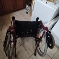 Сгъваема инвалидна рингова количка за оперирани, възрастни, трудно подвижни хора. , снимка 5 - Инвалидни колички - 42386459