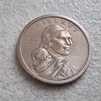 Оригинална монета.САЩ.. Един Американски долар 2000 г., снимка 7 - Нумизматика и бонистика - 39629707