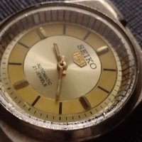 SEIKO 5 AUTOMATIC 21 JEWELS ПЕРФЕКТЕН МНОГО КРАСИВ СТИЛЕН ДИЗАЙН МЪЖКИ ЧАСОВНИК 26793, снимка 4 - Мъжки - 38712394