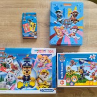 Paw Patrol/Пес Патрул (пъзели, карти, книжки рисуване, фигурки), снимка 1 - Игри и пъзели - 41414176