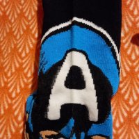 Чорапи Капитан Америка, снимка 5 - Мъжки чорапи - 34726898