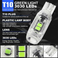 Супер ярки LED Диодни крушки Т10 3030 5 SMD 12V 2броя-зелен, снимка 12 - Аксесоари и консумативи - 40423856