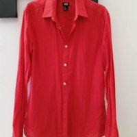 H&M памучна риза - М - 100% памук, снимка 1 - Ризи - 40175907