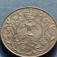 Монета 1977г. Великобритания 25г. Управление на Елизабет втора 18800, снимка 4 - Нумизматика и бонистика - 42711824