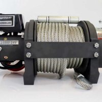 Лебедка електрическа KangarooWinch 25000 lb 24V – 11350 kg, снимка 2 - Аксесоари и консумативи - 44167510