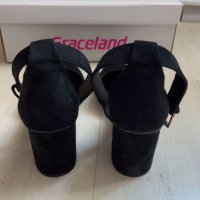 Дамски обувки от велур Graceland, снимка 3 - Дамски елегантни обувки - 39220388