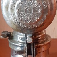 Стара ацетиленова лампа за велосипед от 19-ти век - USA, снимка 9 - Други ценни предмети - 41096928