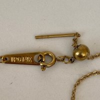 Верижка с висулка, позлатена IPG14K., снимка 3 - Колиета, медальони, синджири - 41430967