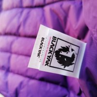 Продавам чисто ново лилаво много качествено дамско пухено яке (гъши пух) Black Yak , снимка 13 - Якета - 38626662