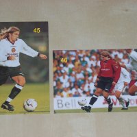 Оригинални картички на Райън Гигс, Петер Шмайхел, Рой Кийн, Пол Скоулс от Манчестър Юнайтед 1996/97, снимка 10 - Фен артикули - 24945018