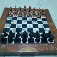 Невероятен голям шах, снимка 2 - Антикварни и старинни предмети - 44148992
