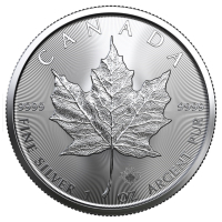 Канада 2024 - 5 долара - Кленов лист - 1 OZ – Сребърна монета, снимка 4 - Нумизматика и бонистика - 44811472