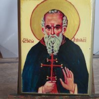 Икона на свети Атанасий, снимка 1 - Икони - 33982269