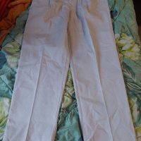 Два нови бели панталона, снимка 2 - Панталони - 44228604