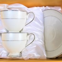 Луксозни  чаши за кафе и чай от изящен костен порцелан, снимка 4 - Подаръци за жени - 27212439