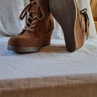 Испански обувки, велур, снимка 2 - Дамски ежедневни обувки - 35848877