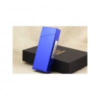 Алуминиева табакера за цигари със запалка, Автоматична, снимка 7 - Други стоки за дома - 40075969