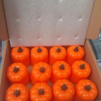 12 Pack Halloween Pumpkin Tea Lights, Battery Operated LED Tealights, снимка 4 - Декорация за дома - 41403254