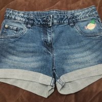 Три чифта дънкови панталони, снимка 7 - Детски къси панталони - 41537004