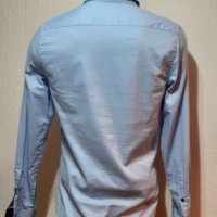 Мъжка риза H&M Slim Fit, снимка 2 - Ризи - 32384387