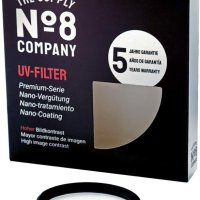 No8 Филтър 82 mm тънък ултравиолетов нано многослоен за Фотоапарат!, снимка 2 - Обективи и филтри - 42136105