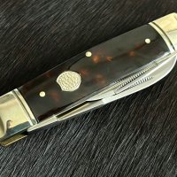 Колекционерски джобен сгъваем нож с три остриета RR Whittler Tortoise. (RR2435), снимка 2 - Ножове - 44274948