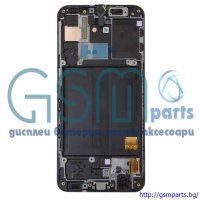 Дисплей + Тъч Скрийн + Рамка за Samsung Galaxy A40+ Подарък Лепило, снимка 2 - Резервни части за телефони - 40532043