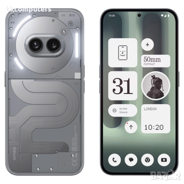 ЧАСТИ ЗА Смартфон GSM NOTHING PHONE(2A) PLUS GREY 6.70 ", 256 GB, RAM 12 GB, 50+50 MP, 5G , снимка 1