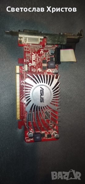 Продавам видео карта AMD Asus HD5450 512MB DDR2 64bit VGA DVI HDMI LP PCI-E, снимка 1