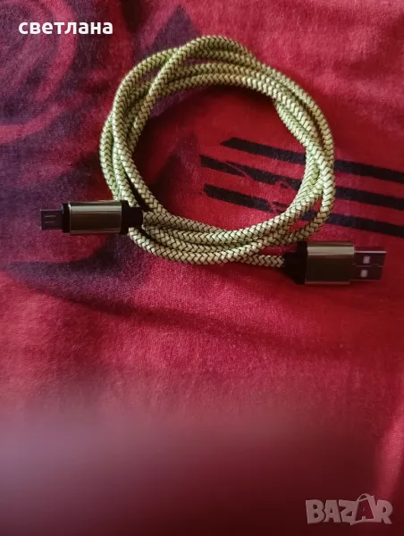 кабел за зареждане и пренос на данни - 1 брой , снимка 1