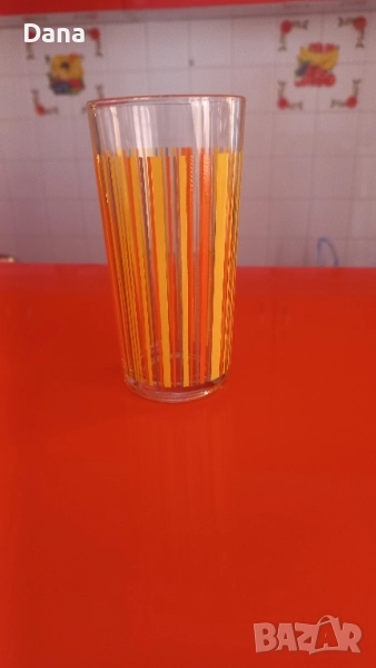 Стъклени чаши за безалкохолно , снимка 1