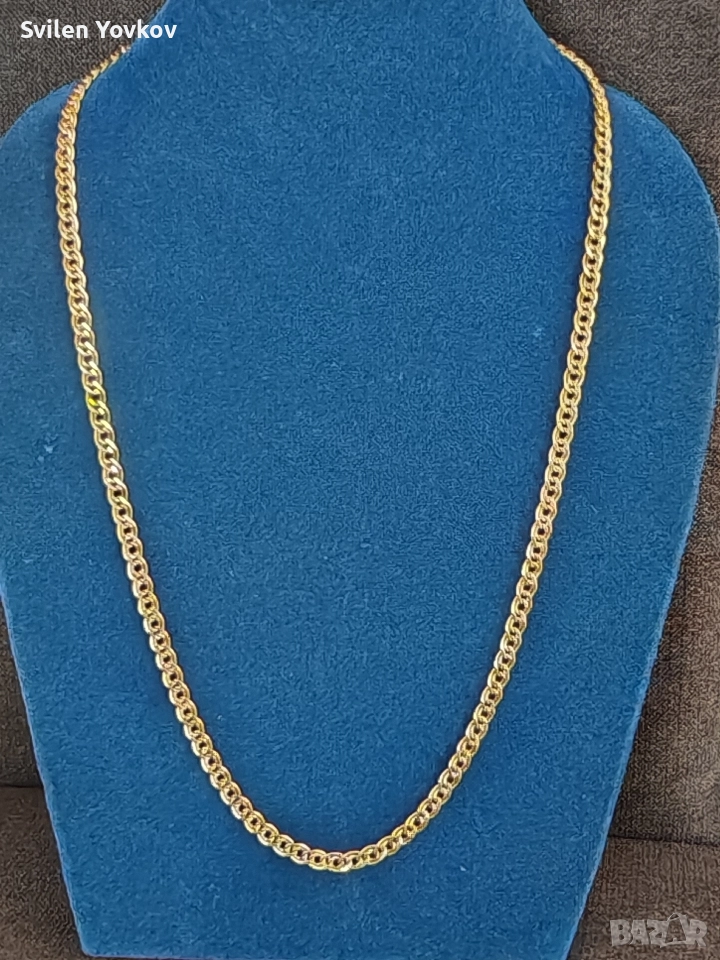 Продавам плътни български златни синджири 14к, снимка 1