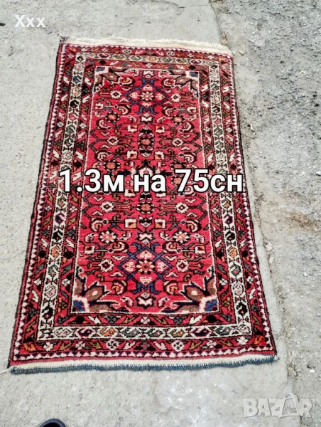 Ръчно тъкана вълнена пътечка.Антика за ценители.Иранска., снимка 1