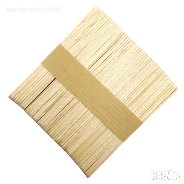 Дървени шпатули за Лице 100 бр., снимка 1