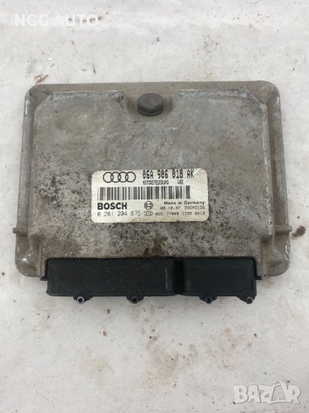Компютър Двигател BOSCH, 0 261 204 675, 06A 906 018 AK, Audi A3 1.8 8L1, снимка 1