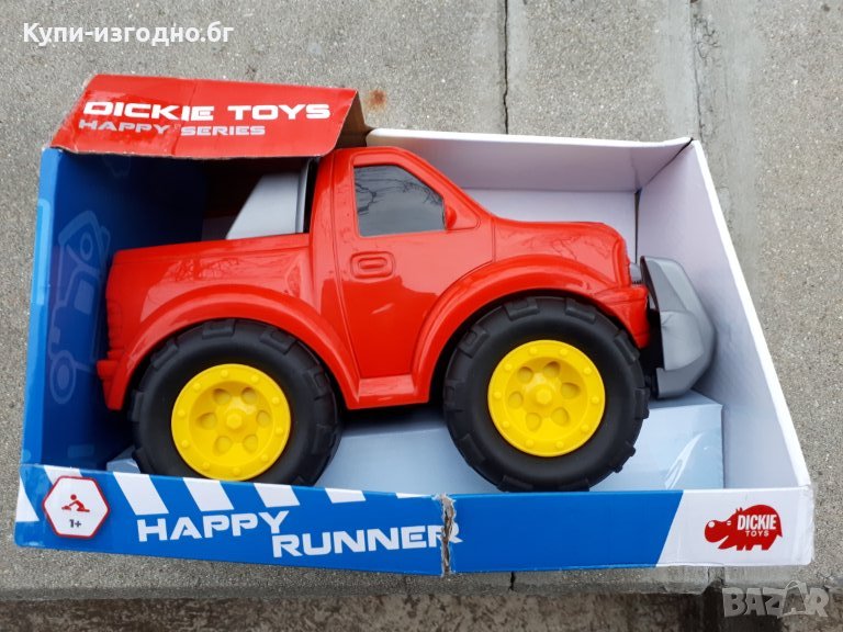 Детска играчка за 1-3 год - Dickey Toys Happy Runner, снимка 1