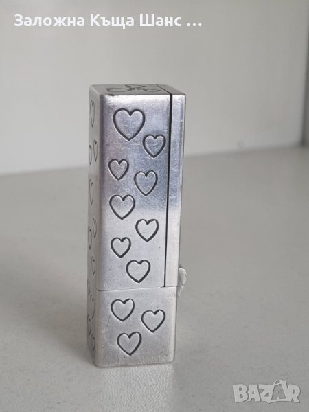 Vintage сребърна кутия за червело 925 S, снимка 1