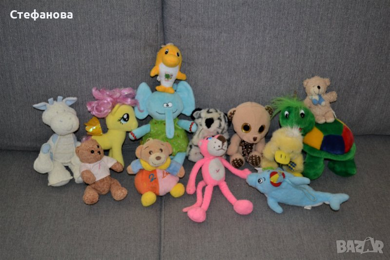 Плюшени играчки музикално Taf Toys слонче, Пинко, Моето малко пони и др., снимка 1