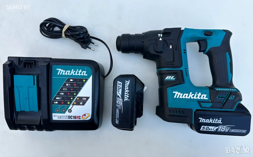 Makita DHR171 - Безчетков акумулаторен перфоратор 18V като нов!, снимка 1