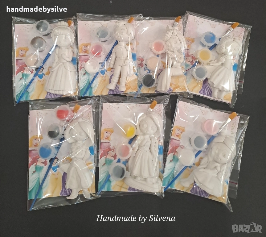 фигурки за оцветяване- Принцесите на Дисни, снимка 1