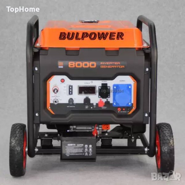 Инверторен Генератор За Ток 7.5КW Ел.Старт - Монофазен, снимка 1