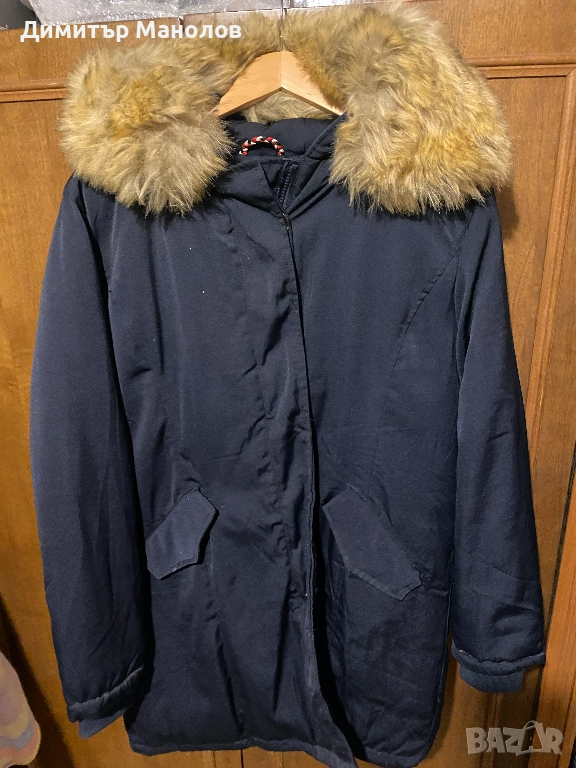Зимно дамско яке/полушуба/парка, снимка 1