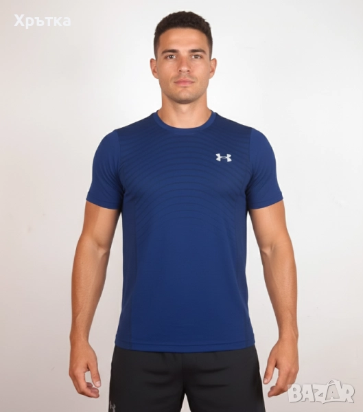 Under Armour Seamless - Оригинална мъжка тениска р-р SM, снимка 1