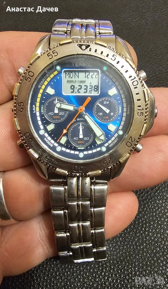 Винтидж часовник TEMPIC , снимка 1