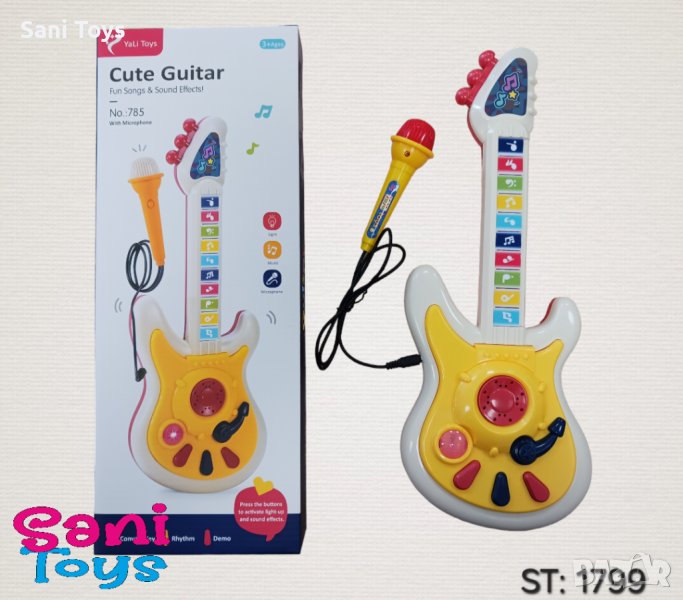 Китара с микрофон, снимка 1