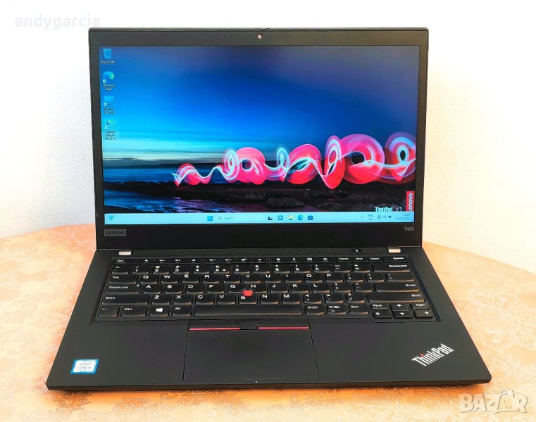  Lenovo Thinkpad T490/Core i5-8265U/8GB RAM/256GB SSD NVME/14' HD+ матов дисплей перфектен, снимка 1