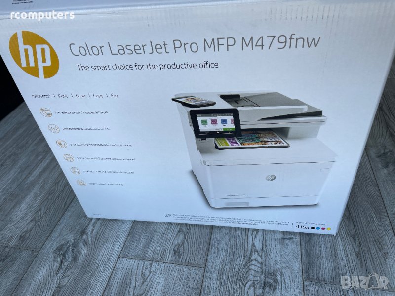 Втора употреба HP Color LaserJet Pro MFP M479fnw, снимка 1