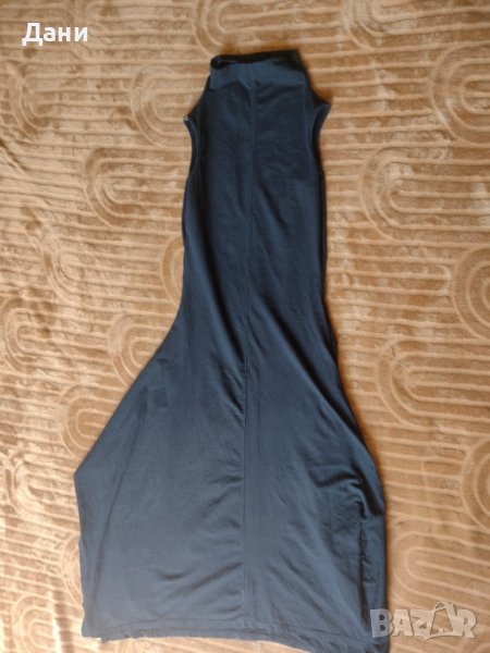 Черна дълга рокля Pause, снимка 1