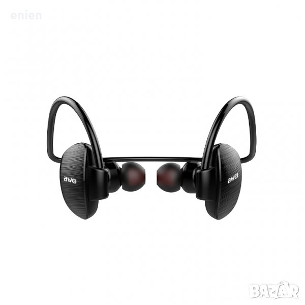 AWEI A847BL Безжични Bluetooth слушалки за спорт с микрофон, снимка 1
