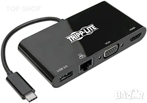 Нов 4K HDMI USB-C Адаптер HDMI, USB-A 3.2 Gen, снимка 1